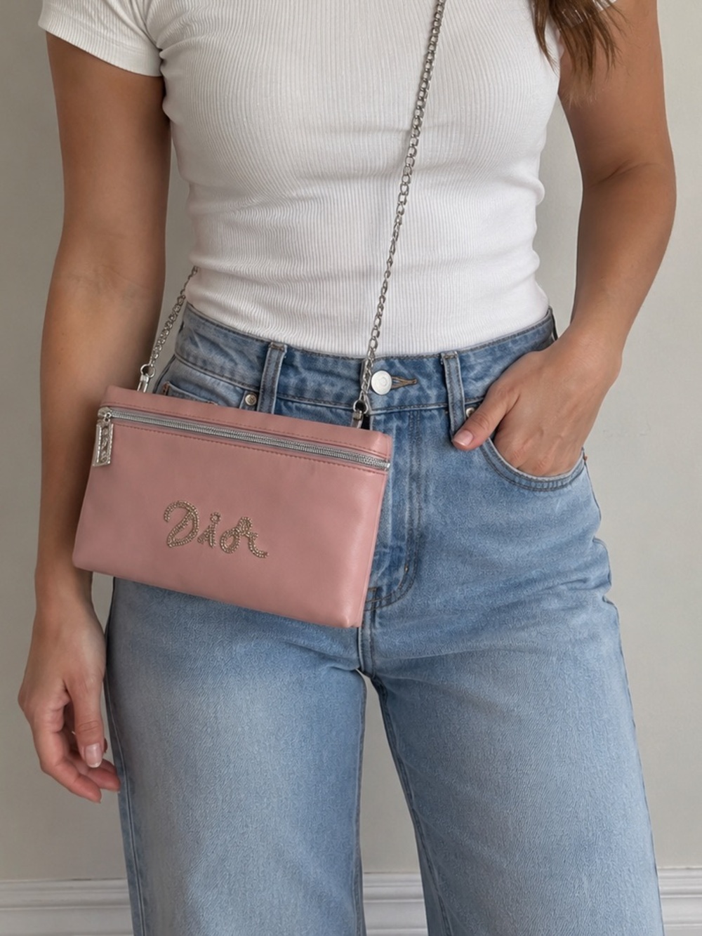 Dior Beaded Crossbody Pouch